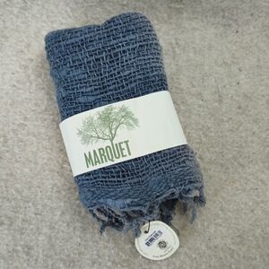 (NEW) MARQUET Fair Trade Scarf by the Ton Fai Collective Northern Thialand Grey